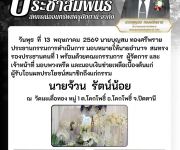 แจ้งสมาชิกเสียชีวิต นายจ้วน  รัตน์น้อย